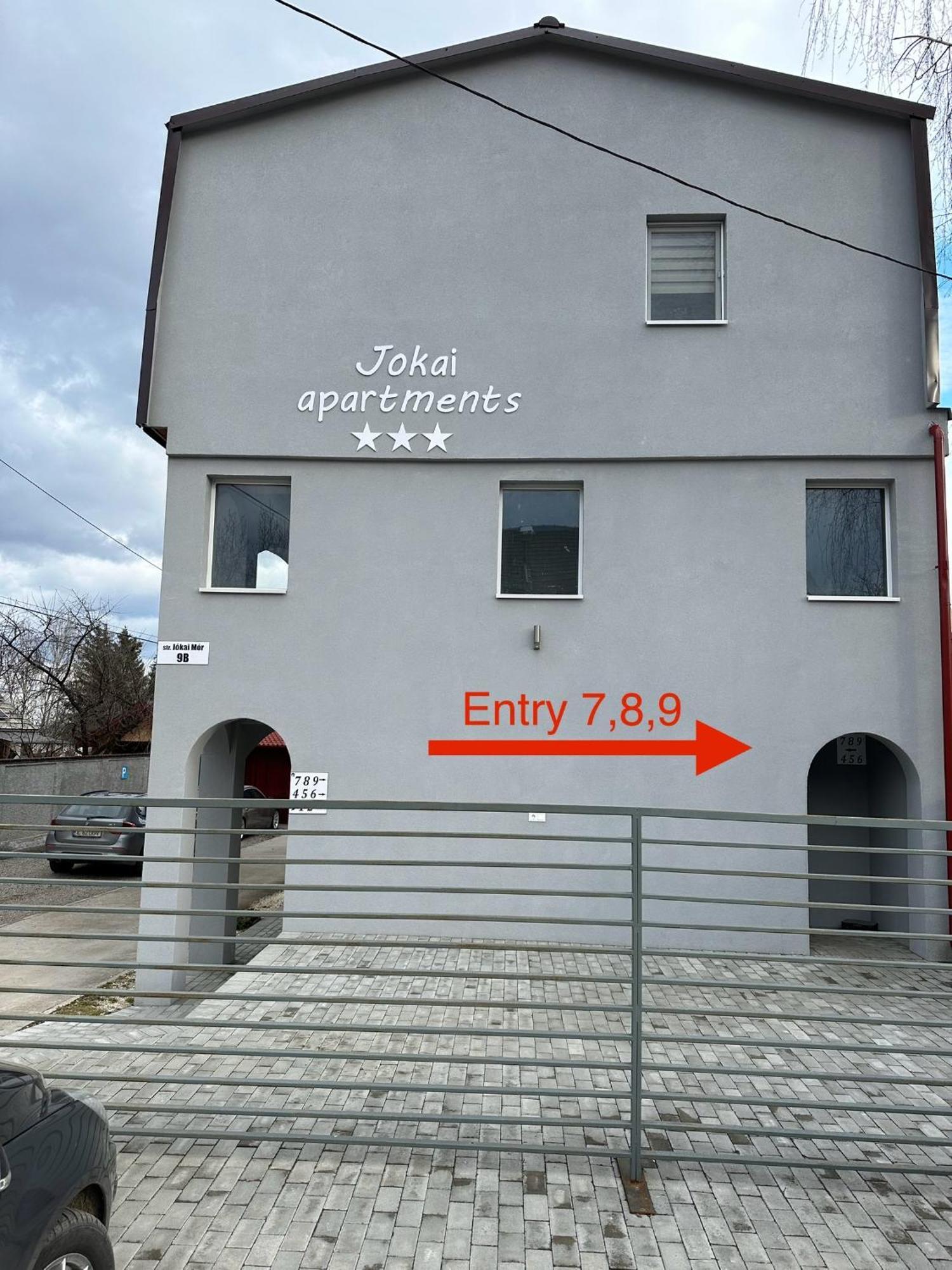 Jokai Apartments Nr9, Code Entry Sfântu-Gheorghe Buitenkant foto